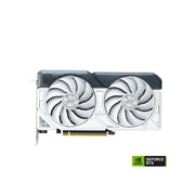 ASUS Dual GeForce RTX 4060 Ti White Edition 8GB GDDR6 (PCIe 4.0, 8GB GDDR6, DLSS 3, HDMI 2.1, DisplayPort 1.4a, Axial-tech fan design, 0dB technology) DUAL-RTX4060TI-8G-WHITE