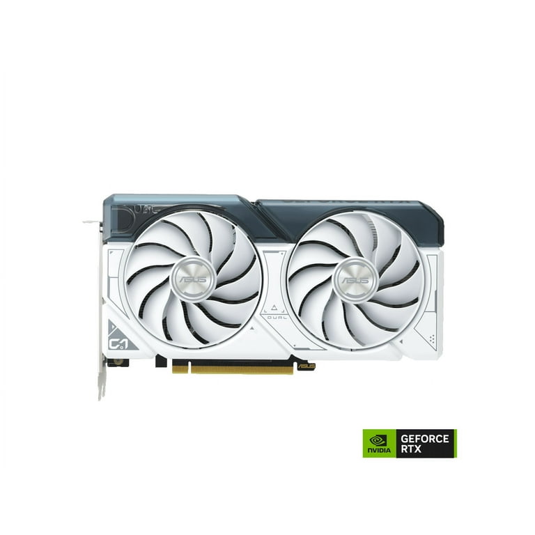 ASUS Dual GeForce RTX 4060 Ti White Edition 8GB GDDR6 (PCIe ASUS Dual GeForce RTX 4060 Ti White Edition 8GB GDDR6 (PCIe