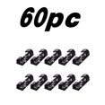 thumbnail image 5 of Wovilon Black 20Pc Self-Adhesive Desktop Cable Organizer Fixing Clamp Household Tool Set, 5 of 9
