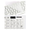 thumbnail image 4 of 2.4G Home Keyboard Wireless Keyboard Ultra-thin Office Keyboard with Mouse (White, with Keyboard Cover, Without Battery), 4 of 4