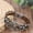 brown, variant on Religious God Bless Me Leather Bracelet, Christian Praying Hands Wristband Gift for Men on Baptism, Confirmation