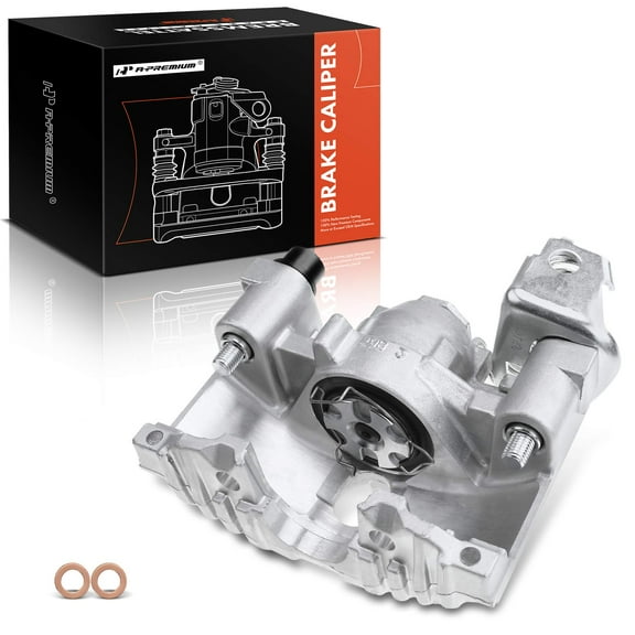 A-Premium Disc Brake Caliper Assembly Without Bracket Compatible with Select Pontiac Models - Fiero 1984-1987 2.5L 1985-1987 2.8L - Rear Left Driver Side