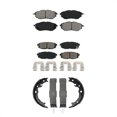 thumbnail image 1 of Transit Auto Front Rear Semi-Metallic Brake Pads and Parking Shoes Kit for Car 2014-2018 Subaru Forester 2.0L KSN-100970, 1 of 11