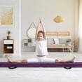 thumbnail image 6 of Spaco 9FT Portable Folding Gymnastics Balance Beam, Pine Wood Construction & Anti-Slip Base, Ideal for Gym Training, Multicolor, 6 of 7