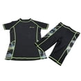 thumbnail image 1 of Swimsuit, Water Sports 2 Pieces Wetsuit Short Sleeve Shirt With Shorts For Surfing Swimming For Diving Snorkeling For Men For Women ANGGREK Otros Deportes, 1 of 8