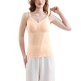 thumbnail image 5 of Jamicy Maternity Tank Tops with Built In Bra for Breastfeeding Adjustable Straps V Neck Comfortable Breathable Camisoles Cami Tanks, 5 of 9