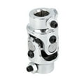 thumbnail image 6 of Universal Car Auto Vehicle 3/4"-36 Spline X 3/4" DD Chrome Steering Shaft U-Joint for Mustang II Power Rack, 6 of 6