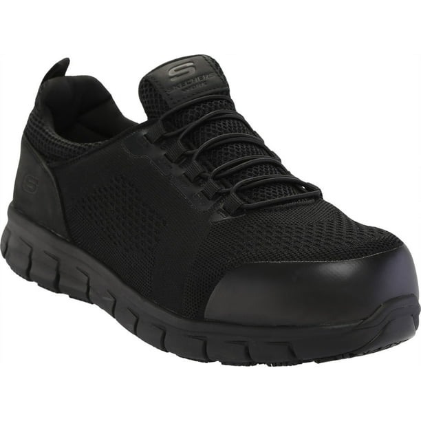 Skechers Work Men's Synergy - Omat Alloy Toe Athletic Safety Shoes