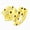 K023-Yellow, variant on NOLDARES Girls Fleece Pajamas Long Sleeve Flannel Button Down Sleepwear Kids Soft Fuzzy 2 Pieces Pjs Loungewear Sets(K023-Yellow)