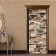 thumbnail image 5 of (77x200cmV)Door Sticker Trompe l'oeil Effect 3D Interior PVC Wall Stickers for Decoration Wall Living Room Kitchen Bedroom Bathroom Wallpaper, 5 of 5