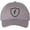 Grey, variant on Shield Lightning Bolt Embroidered Baseball Cap USA Military Inspired Tactical Adjustable Dad Hat (Red)