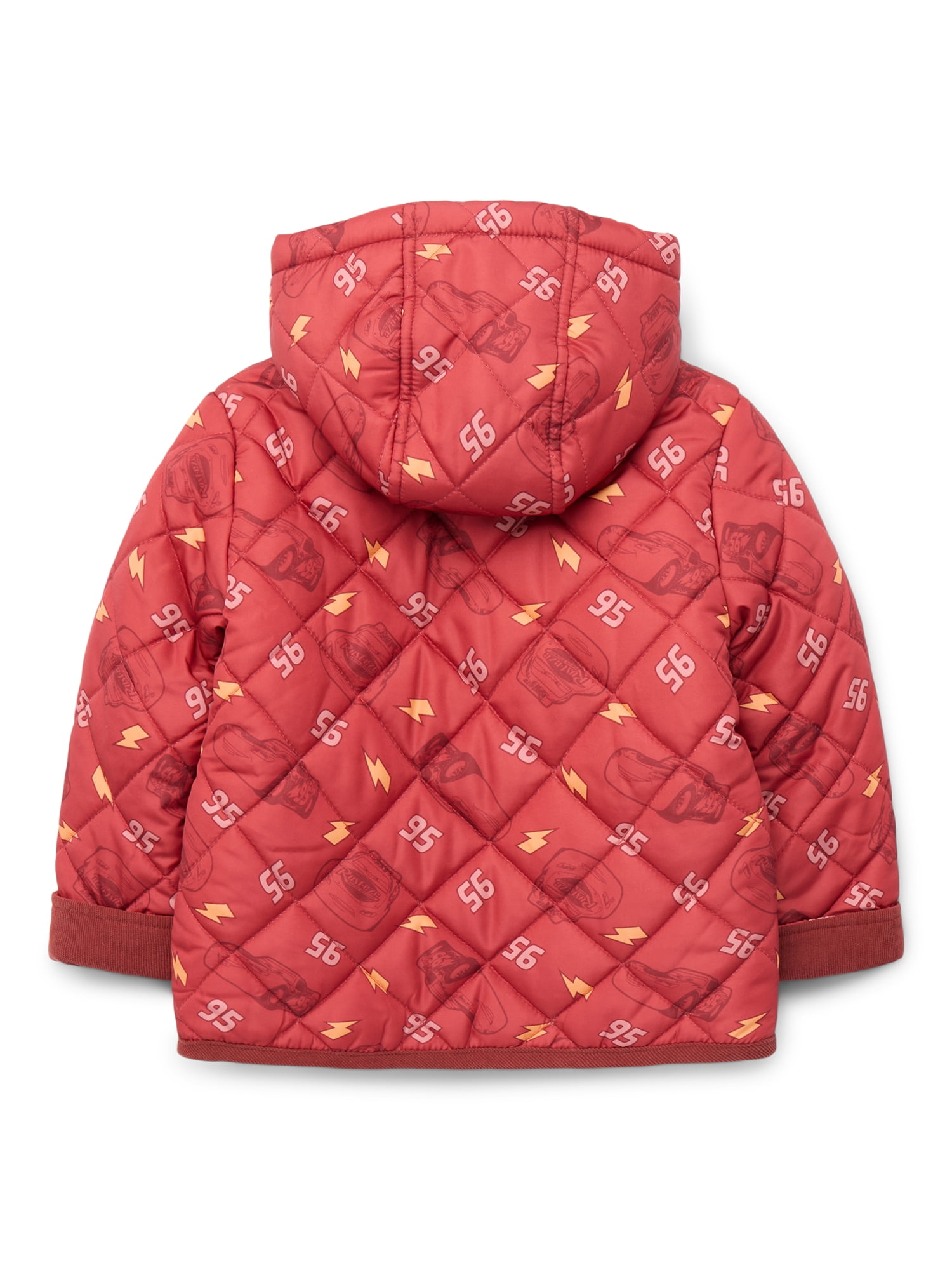 Character Toddler Boy Quilted Jacket with Faux- Shearling Lining, Sizes 2T-5T