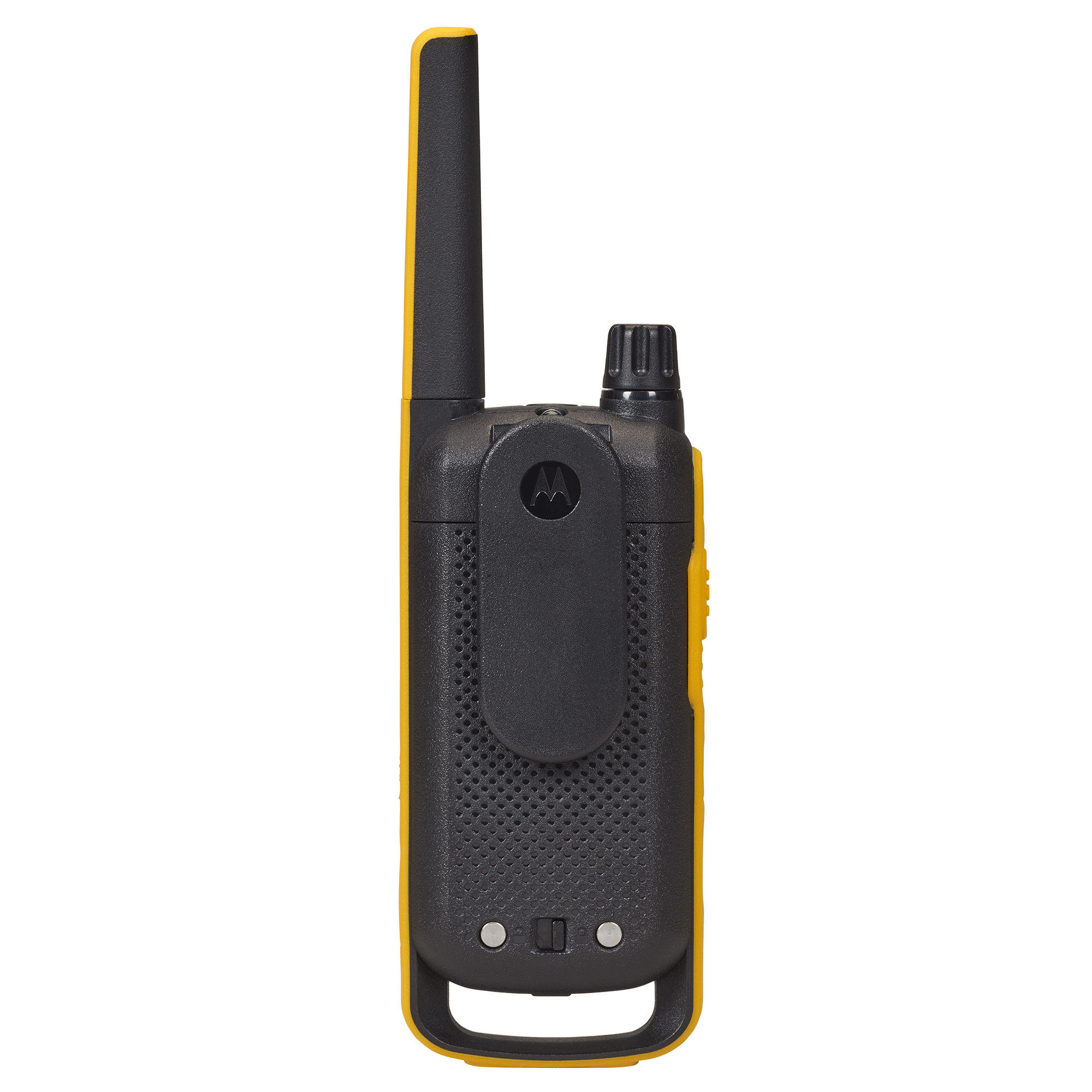 Motorola T475 Two-Way Radios, Pack, Black/Yellow