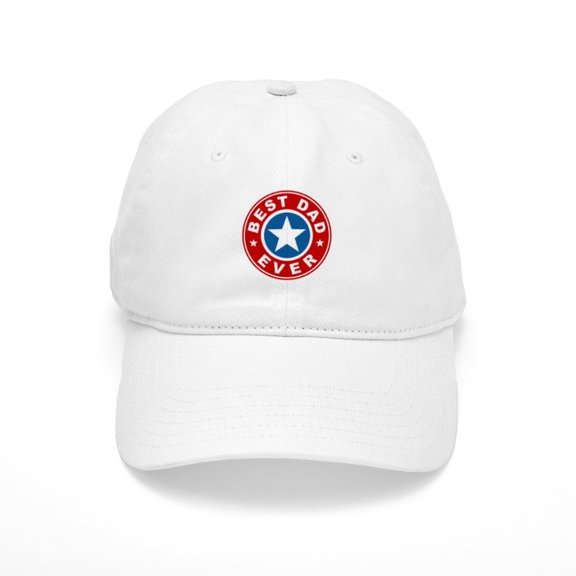 CafePress - Best Dad Ever - Adjustable 100% Brushed Unisex Casual Cotton Baseball Cap, Beige, 1