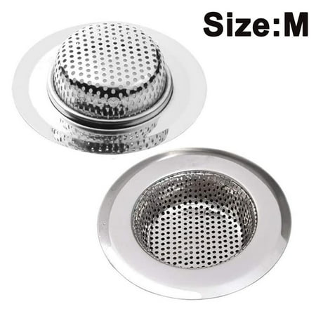 

2 PCS Kitchen Sink Strainer Basket Stainless Steel Sink Drain Filter Kitchen Tools and Gadgets Sink Filter