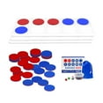 thumbnail image 2 of Abbracc Giant Colorful Ten Frames Set Math Games Math Tool Manipulatives for Early Math Standard 400g, 2 of 9