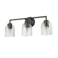 thumbnail image 3 of Millennium Lighting  Catania 3 Light Vanity Fixture 3 Light - Matte Black, 3 of 5