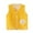 Yellow, variant on Staki Girls Fur Vest Toddler Baby Girl Sleeveless Fleece Plush Vest Waistcoat Outerwear with Pockets(Yellow,6-12 Months)