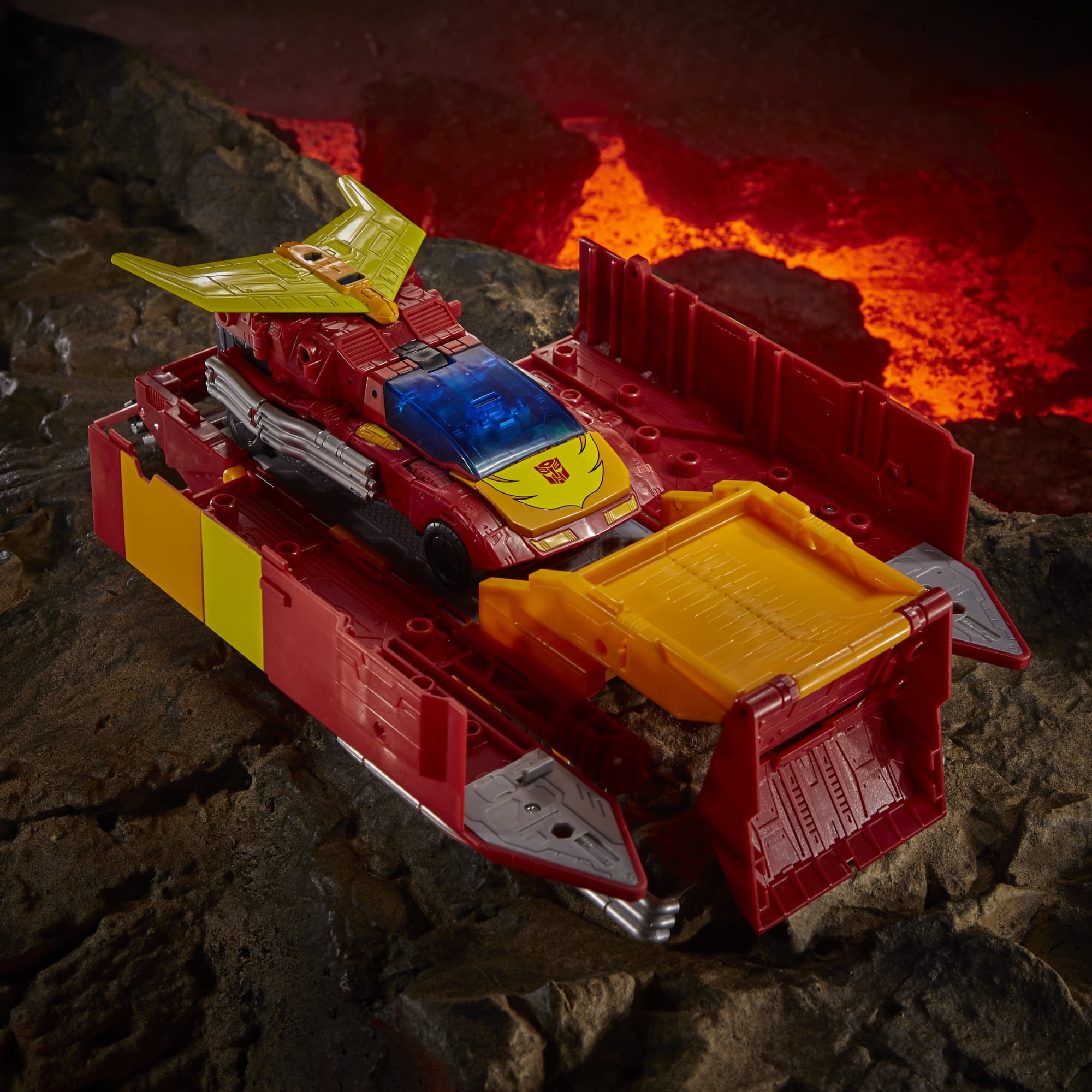 Transformers: Kingdom War for Cybertron Rodimus Prime Kids Toy Action Figure for Boys and Girls (12”)