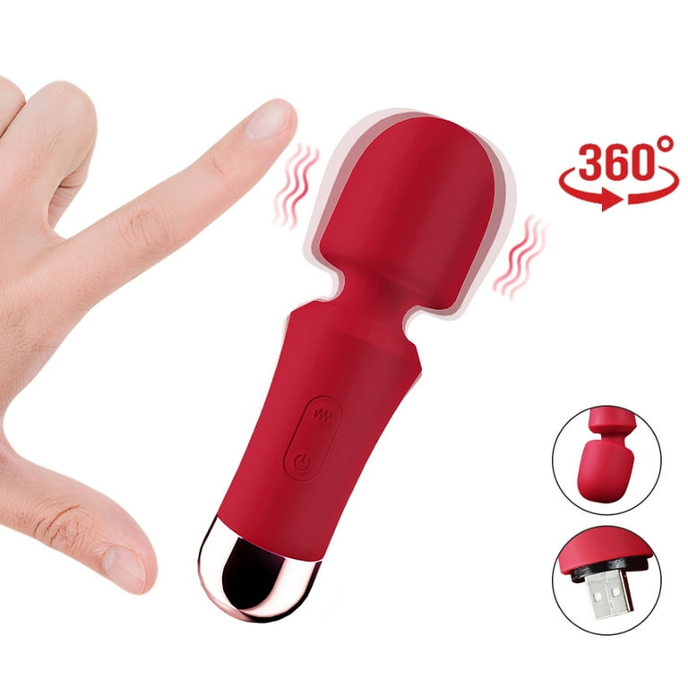 Birdsexy Mini Wand Massager Vibrator Sex Toys for Women, Rechargeable  Clitoris Stimulator Massager, 10 Vibrating Modes, Small AV Vibrators for  Women and Couples, Red - Walmart.com