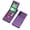 Purple, variant on Leymi Slim Case for Samsung Galaxy A16 5G with Card Holder, RFID Blocking PU Leather Wallet Phone Case Shock-Absorbent Non-Slip Shokcproof Protective Bumper, Purple