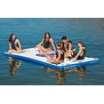thumbnail image 3 of Island Hopper Buddy 12 Foot Inflatable Swimming Water Platform, 3 of 8