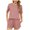 Pink, variant on Vedolay Sleepwear For Women Pajama Set Women's 2 Piece Set Strappy Cami Top and Plaid Shorts Pajamas,Blue L