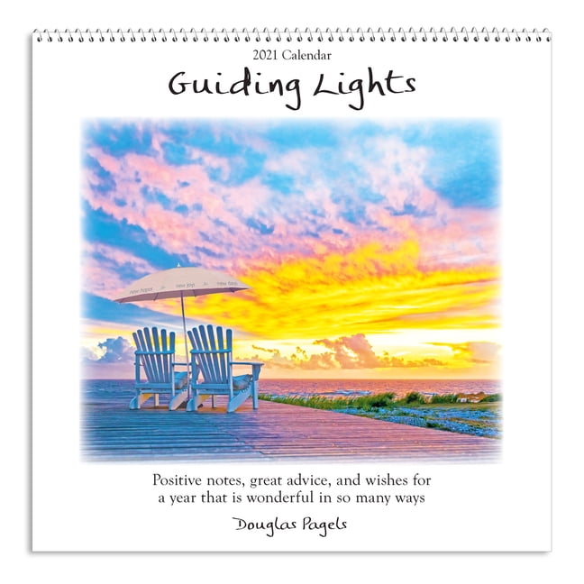 Blue Mountain Arts 2021 Wall Calendar "guiding Lights / Positive Notes