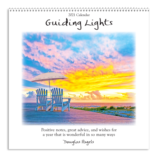 Blue Mountain Arts 2021 Wall Calendar "guiding Lights / Positive Notes, Great Advice, and Wishes 