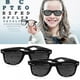 thumbnail image 2 of 2 Pcs Pinhole Glasses For Improving Vision, Black Unisex Eyesight Strengthening Pinhole Glasses-2025, 2 of 2