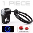 thumbnail image 3 of fastboy Electric Car LED Headlight Handlebar Switch Modification Aluminum Alloy Metal Switch Self-locking self-locking, 3 of 4