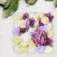 thumbnail image 6 of 15Inchx15inch , Decorative Silk Flower Panels Hydrangea Background for Wedding Baby Shower Birthday , 02, 6 of 7
