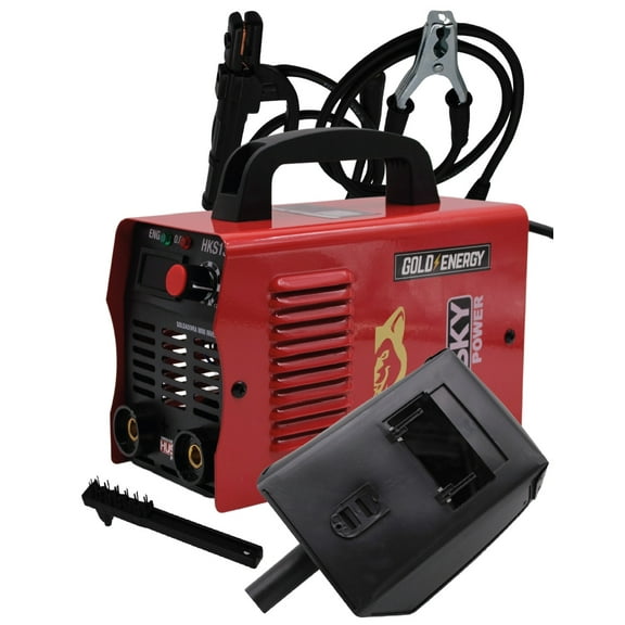 Soldadora Inverter Husky Bi voltaje, 130Amp pantalla digital