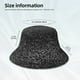 thumbnail image 3 of Balery Black And White Dotted Sombreros para el sol para hombre y mujer, sombrero de pescador con UPF 50+, 3 of 6