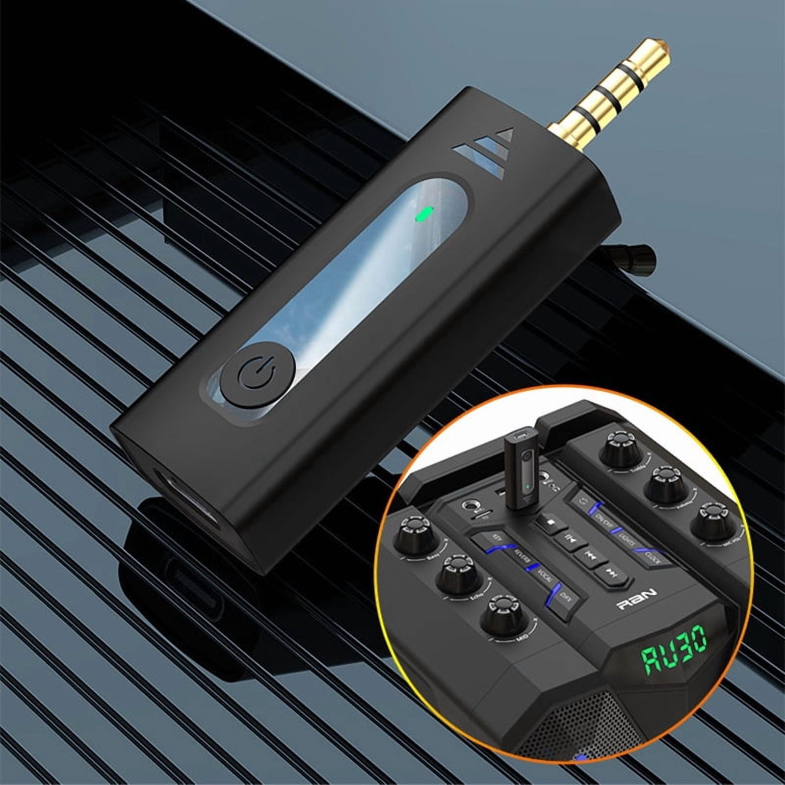 2.4G Wireless Lavalier Microphone, Smart Active Noise Cancellation Clip-on Mic for Outdoor Interview Live Stream, Plug & Play Audio Recorder for iPhone Android DSLR Camera Vlog Podcast