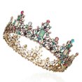 thumbnail image 1 of Corona de boda para novia, tiara de princesa con diamantes de imitación para mujer, corona de reina de graduación, corona de boda nupcial, 1 of 5