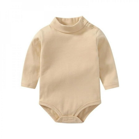 

Elaydool Bobora Fall Winter Baby Climb Long Sleeve Triangle Rompers Boy Girls Waffle Cotton Warm Jumpsuits Outfit 0-24M