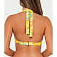 thumbnail image 5 of Printed Muse Halter Bikini Top Swimsuit, 5 of 6