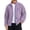 Purple, variant on Mens Polar Fleece Jacket Long Sleeve Stand Collar Polar Jackets Lightweight Full Zip Jackets Outdoor Coat Soft Warm Fleece Jacket