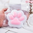 thumbnail image 4 of hengsof Handmade Squishy Big Cat Paw Silicone Squeeze Toys for Stress Relief 5 Inch Cat Paw Giant Paw Squishy Fidget Toys for Anxiety&Relaxation Desk Accessory for Adults, 4 of 6