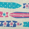 thumbnail image 2 of Simply Daisy 16" x 16" Jan Geometric Outdoor Pillow, Blue (1 count), 2 of 4