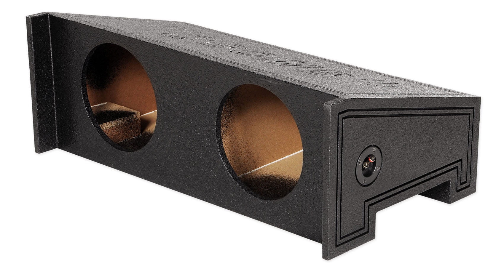 RQJ10D Dual 10" Subwoofer Sub Box Enclosure For 8716 Jeep Wrangler CJ