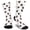 Boxer and Dog Paw Print White, variant on Boxer and Dog Paw Print White Men's Mid-calf Crew Socks, Everyday Trainer Socks with Reinforced Heel & Toe, Moisture Wicking Gifts Ideas for Holiday Birthday Gifts