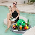 thumbnail image 6 of WNFJR Pool Drink Holder Floats Inflatable Floating Drink Holder Pool Floats Bar Floating Pool Tray for Food and Drinks, Drink Float for Swimming Pool Party Beach Accessories, 6 of 6