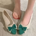 thumbnail image 6 of Jamicy Ballet Flats Shoes for Women: Dressy Pointed Toe Bow Flats Comfortable Slip On Work Business Casual Closed Toe Flat Soft Sole, 6 of 8