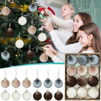 Christmas Tree Hanging Decorations, 6CM/12pcs Christmas Christmas Decoration Christmas Pendant Christmas Tree Decoration Pendant Christmas