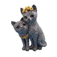 thumbnail image 1 of Estatua de resina Zulema para pareja de gatos en El jardín figura decorativa, 1 of 8