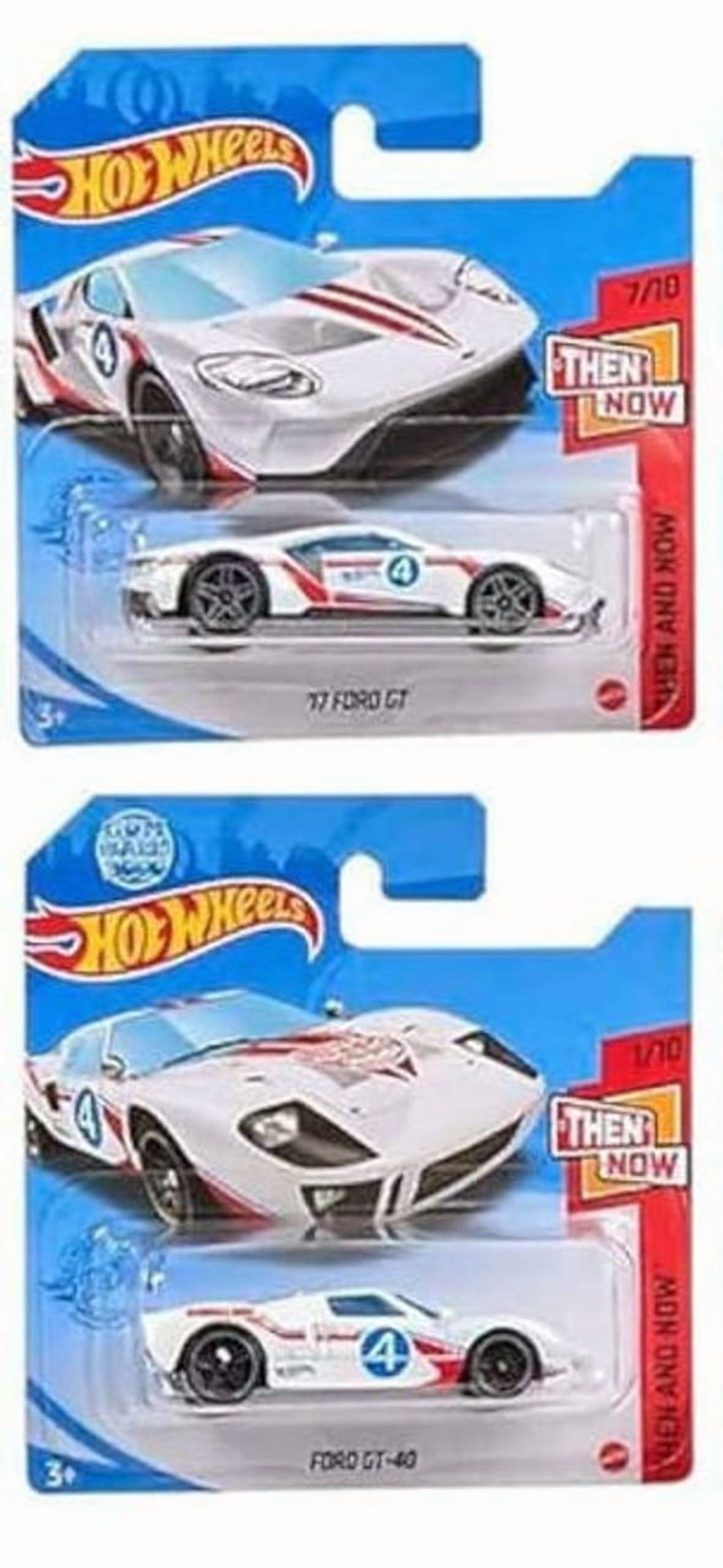 Hot Wheels 2021 Then and Now Complete Set of 10 Diecast Vehicles 1/10 Thru 10/10 (Short Card Version)
