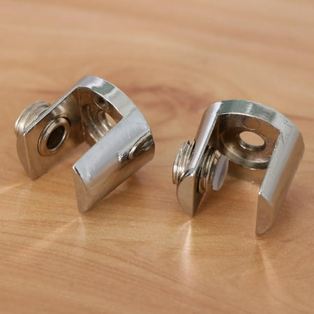 

Zinc Alloy Adjustable Shelf Clip Clamp Support Bracket For 6Mm-12Mm Thick Glass