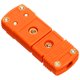 thumbnail image 2 of 1 par de adaptadores de termopar macho y hembra, conector de cable tipo N macho y hembra., 2 of 6